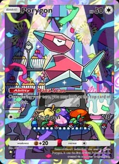 Porygon card in English