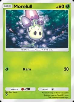 Morelull card in English
