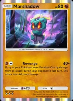 Marshadow card in English