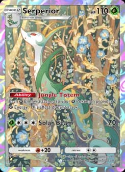 Serperior card in English