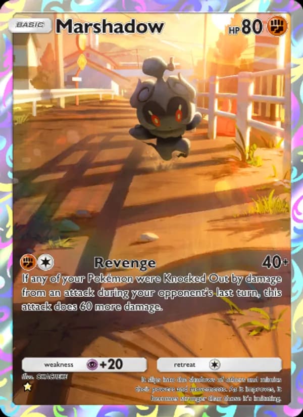 Marshadow card in English