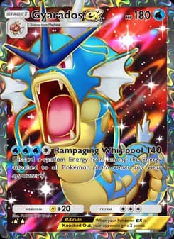 Gyarados ex card in English