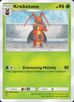 Kricketune card in English
