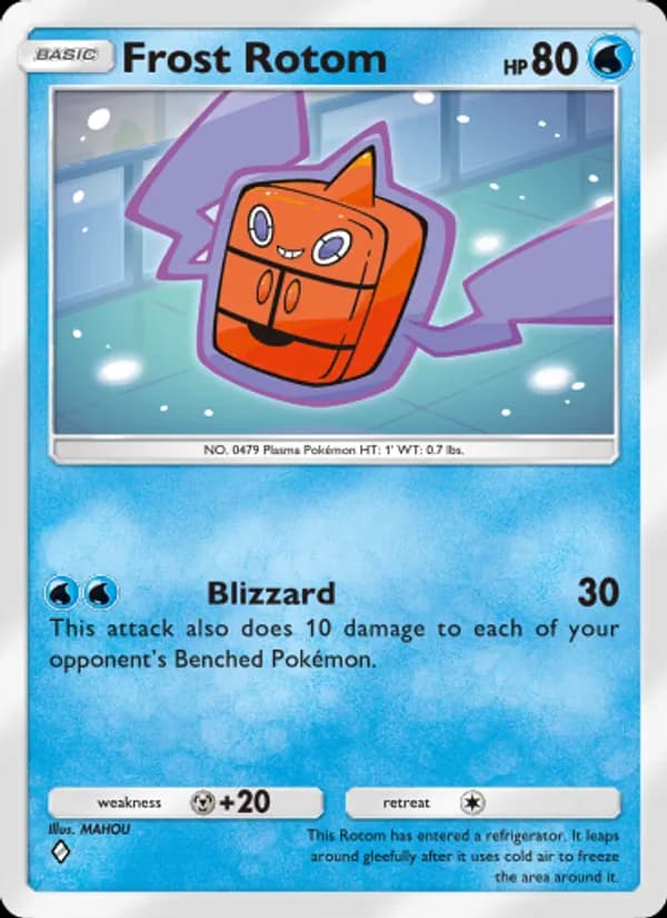 Frost Rotom card in English