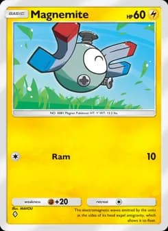 Magnemite card in English