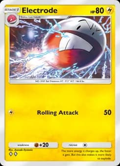 Electrode card in English