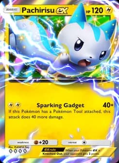 Pachirisu ex card in English