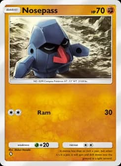 Nosepass card in English