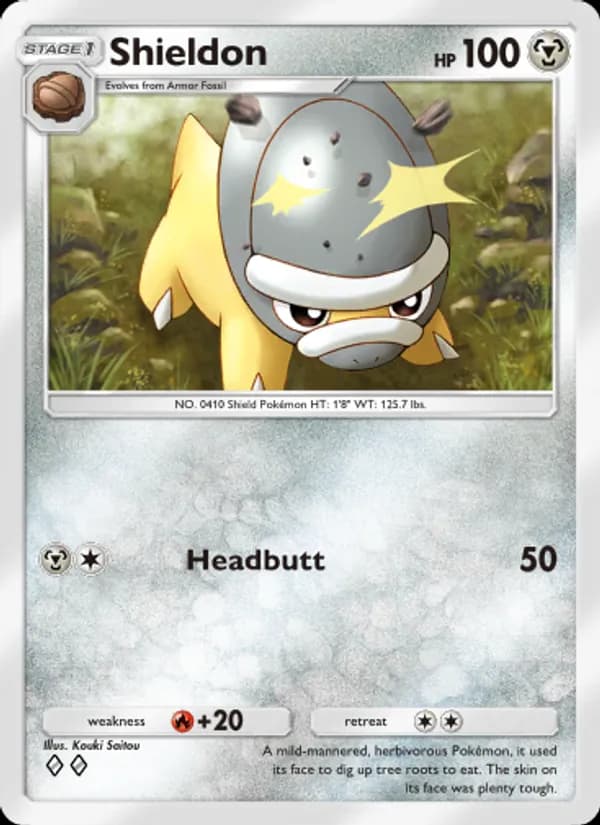 Shieldon card in English