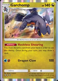 Garchomp card in English
