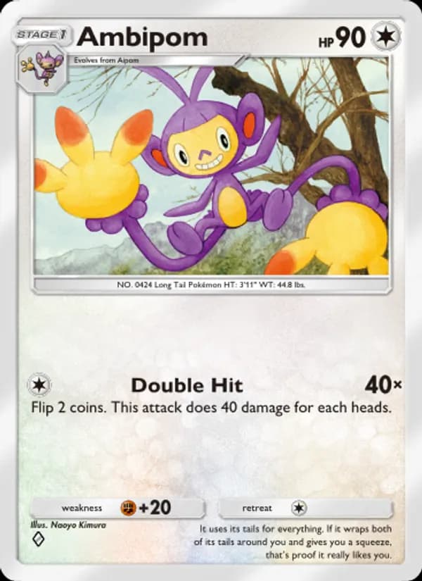 Ambipom card in English