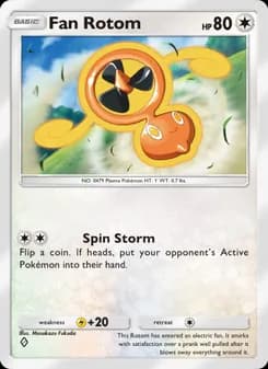 Fan Rotom card in English