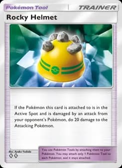 Rocky Helmet card in English