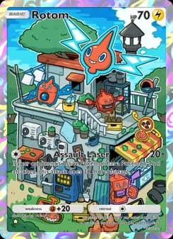 Rotom card in English