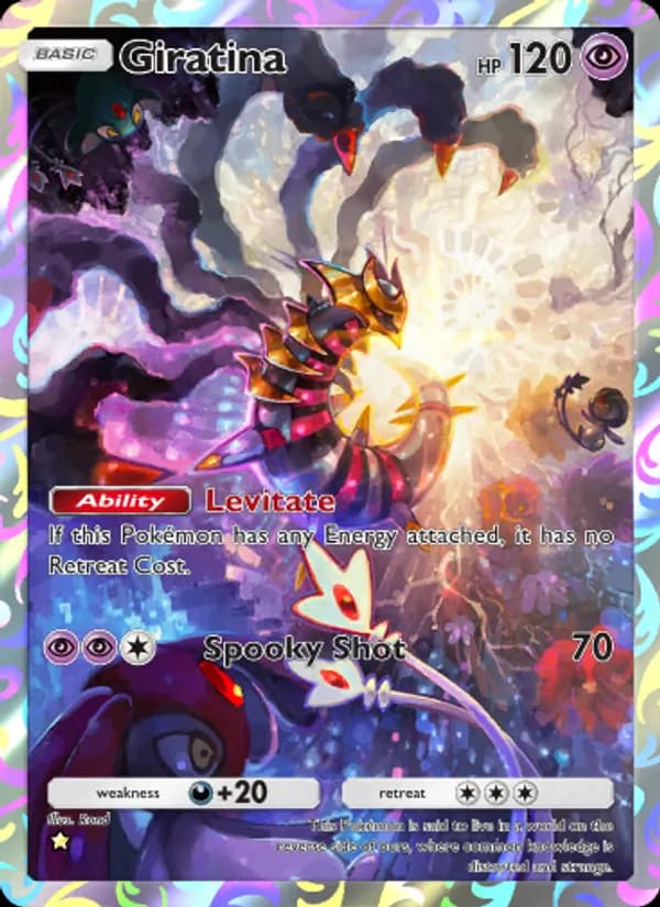 Giratina card in English