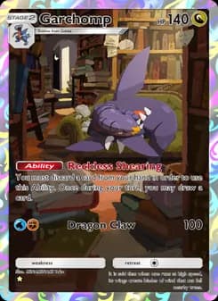 Garchomp card in English