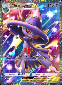 Mismagius ex card in English