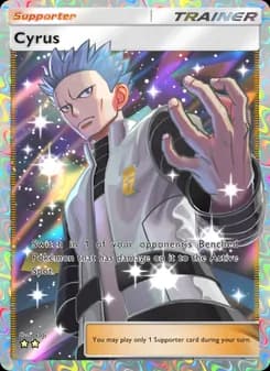 Cyrus card in English
