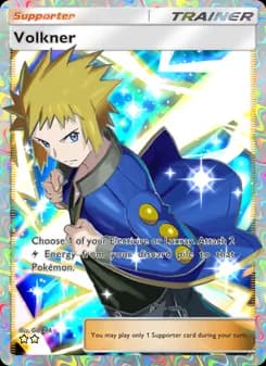 Volkner card in English