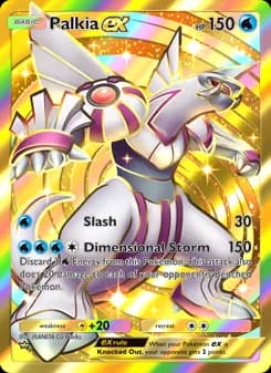 Palkia ex card in English