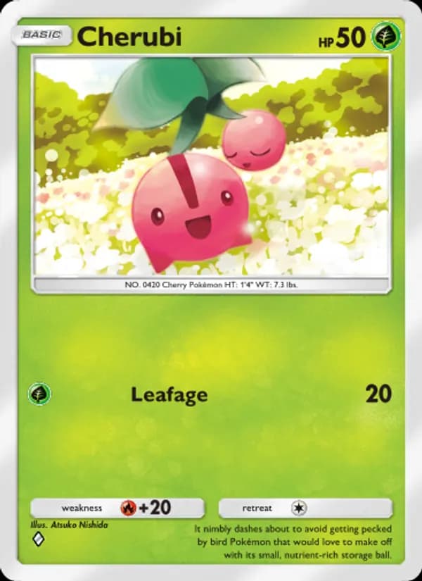 Cherubi card in English
