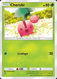 Cherubi card in English