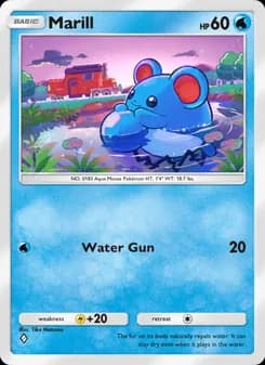 Marill card in English