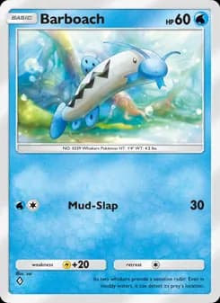 Barboach card in English