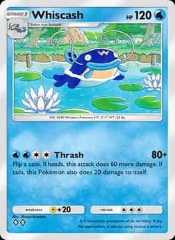 Whiscash card in English