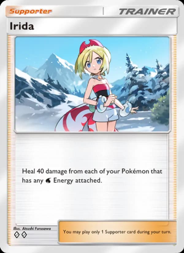Irida card in English