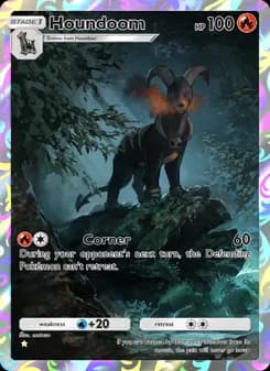 Houndoom card in English