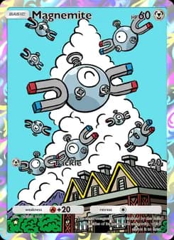 Magnemite card in English