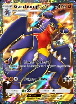Garchomp ex card in English