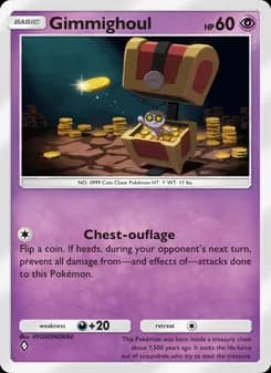 Gimmighoul card in English