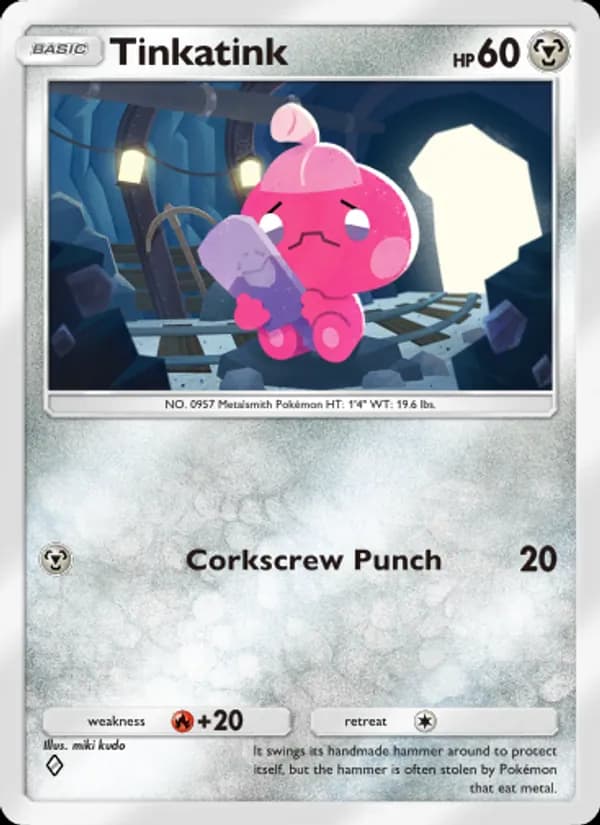 Tinkatink card in English