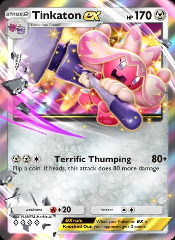 Tinkaton ex card in English