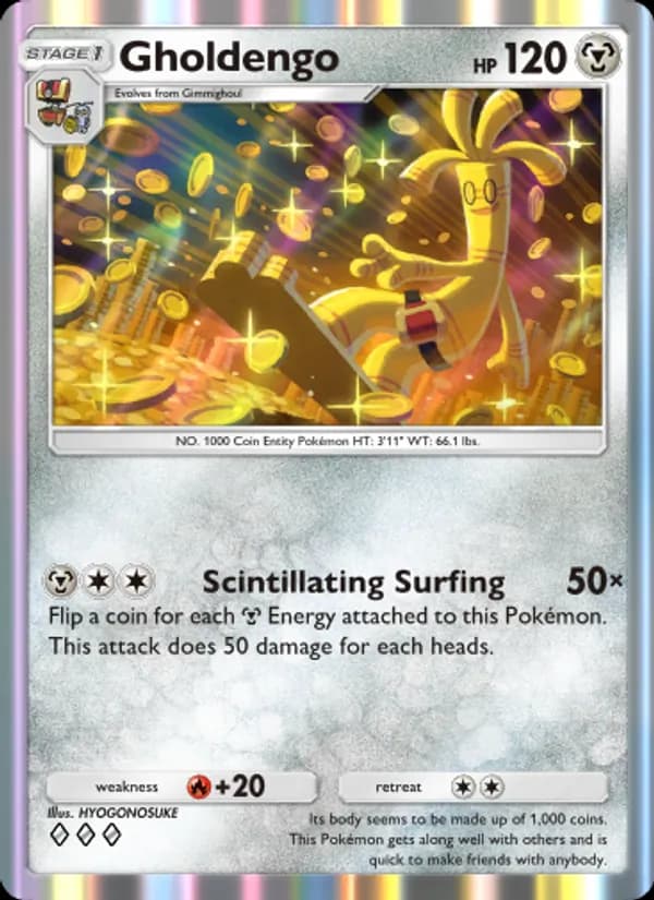 Gholdengo card in English