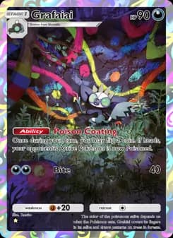 Grafaiai card in English