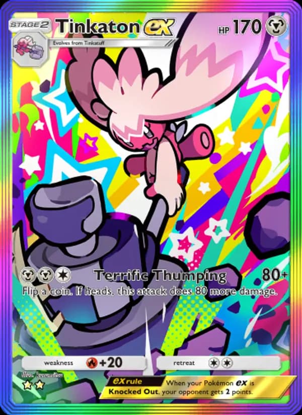 Tinkaton ex card in English