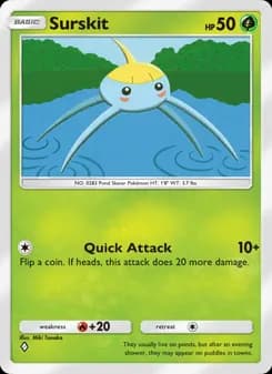 Surskit card in English