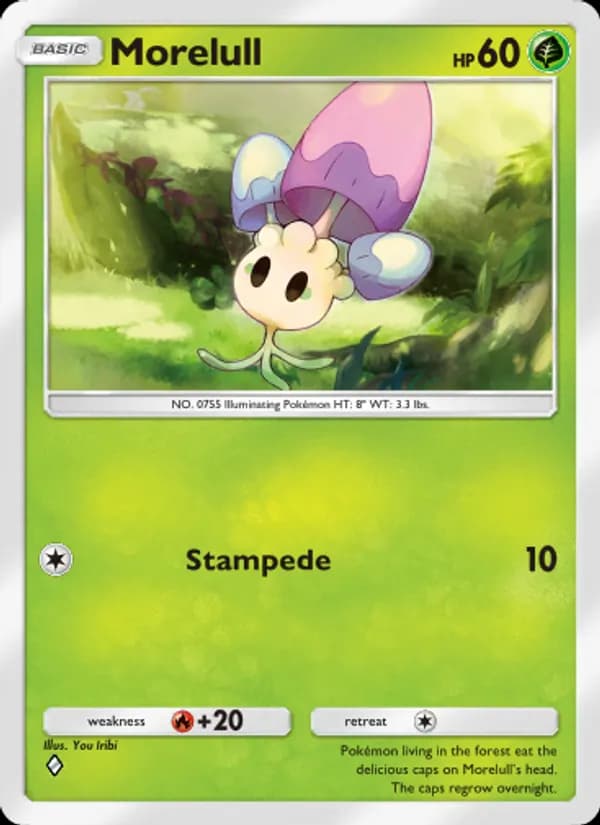 Morelull card in English