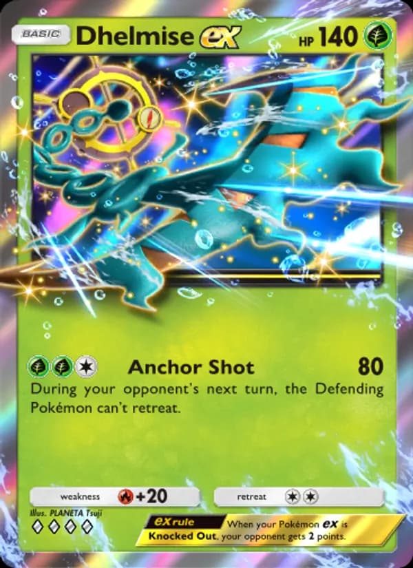 Dhelmise ex card in English
