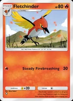 Fletchinder card in English