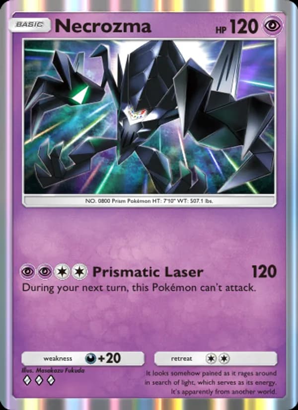 Necrozma card in English