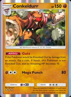 Conkeldurr card in English