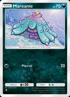 Mareanie card in English