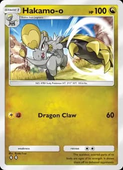 Hakamo-o card in English