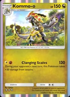 Kommo-o card in English