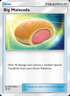 Big Malasada card in English