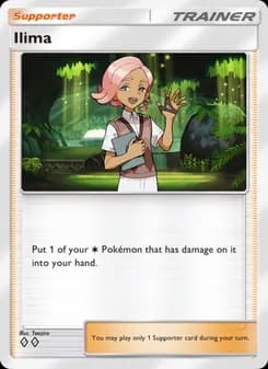 Ilima card in English
